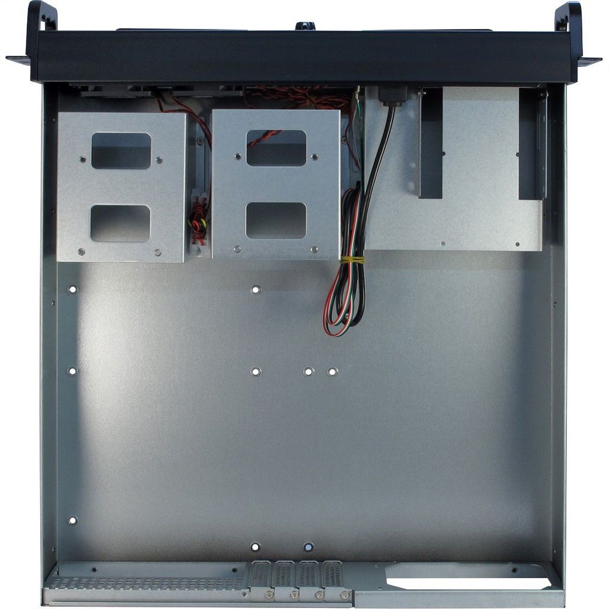 19" Servergehäuse 2U-2098-SK, 2HE, kurz, schwarz