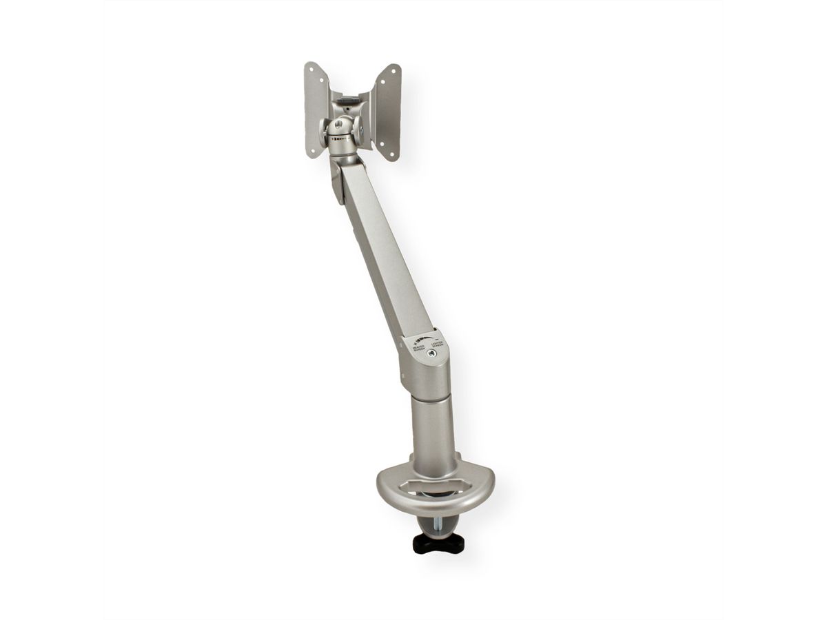 ROLINE LCD-Arm, Tischmontage, Gasfeder, 4 Gelenke