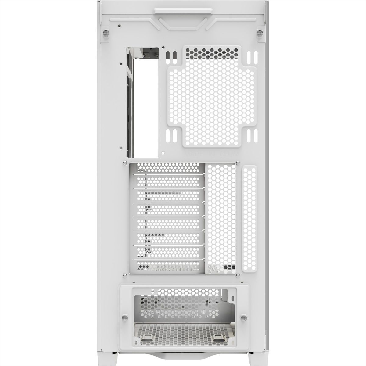 XILENCE Xilent Gleam X818.W.ARGB Gaming ATX PC-Gehäuse weiß, RGB ATX Midi Tower