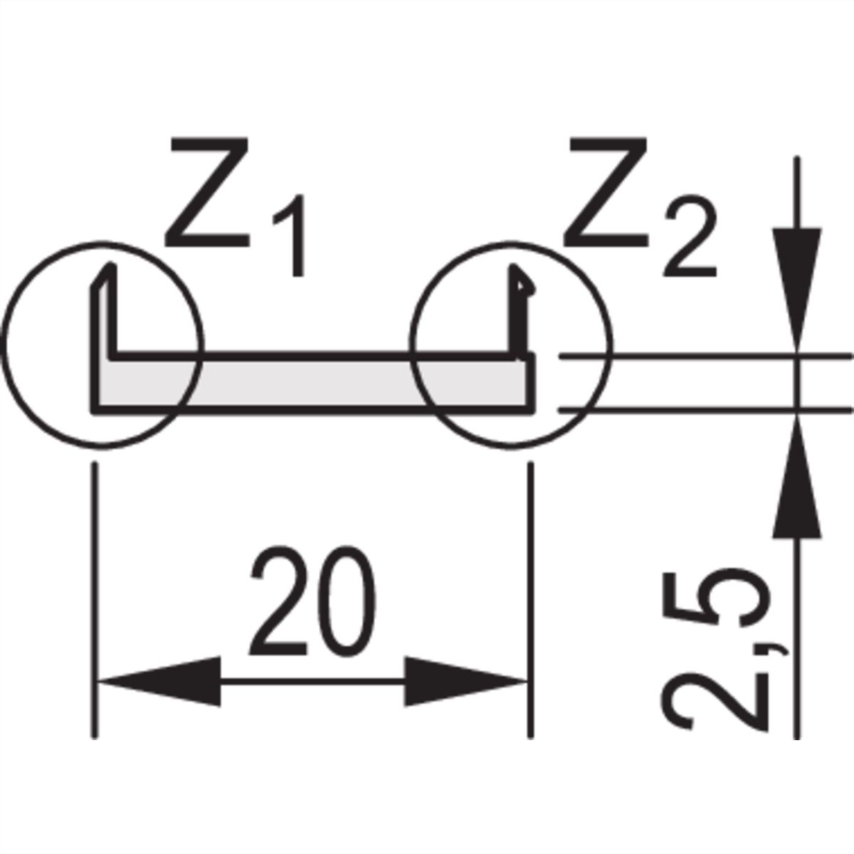 SCHROFF Frontplatten für D-Sub Steckverbinder - FRONTPR. 3HE 4TE 2X9 POLIG