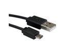 ROLINE USB 2.0 Spiralkabel, A - Micro B, ST/ST, 1 m