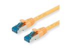 VALUE Patchkabel Kat.6A (Class EA) S/FTP (PiMF), LSOH, gelb, 7 m