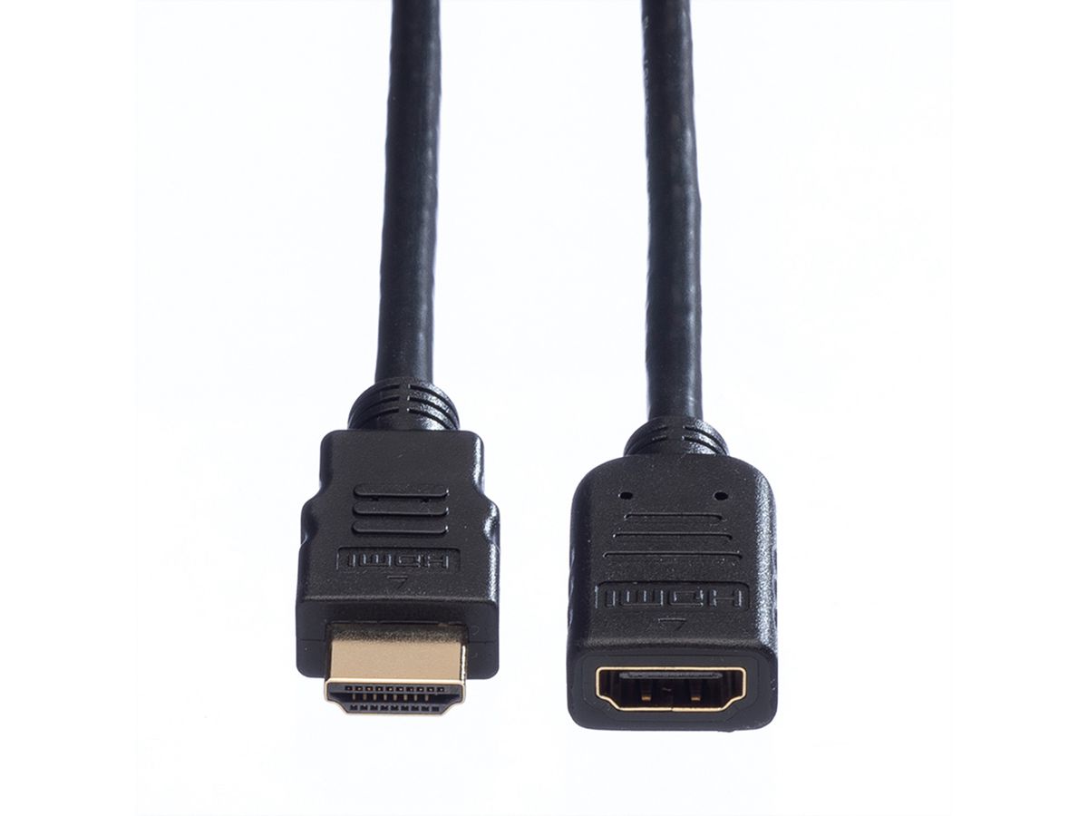 VALUE HDMI High Speed Verlängerungskabel, mit Ethernet, ST-BU, 2 m