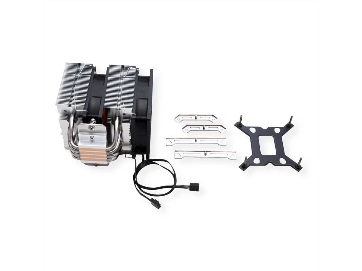 Xilence M504D AMD und Intel CPU Kühler, 2x 92mm PWM Lüfter, 180W TDP