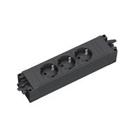 BACHMANN STEP BASE 3xCEE7/3 GST18, schwarz