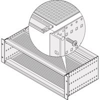 SCHROFF Abdeckblech Standard, 220 mm tief - ABDECKBLECH 84TE 220T 2STK