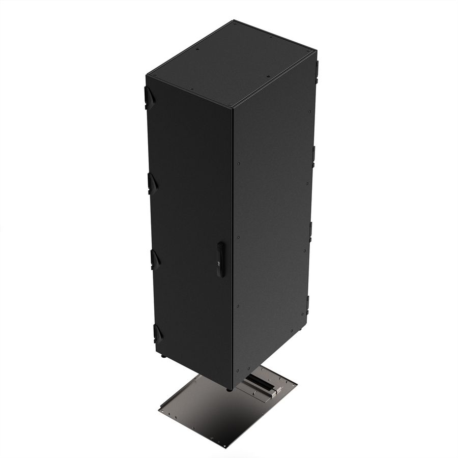 SCHROFF BODENPLATTE 800B 800T EMC KABELEING.