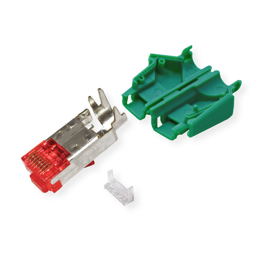 HiRose TM21 Stecker geschirmt, Tülle grün, 50 Stück