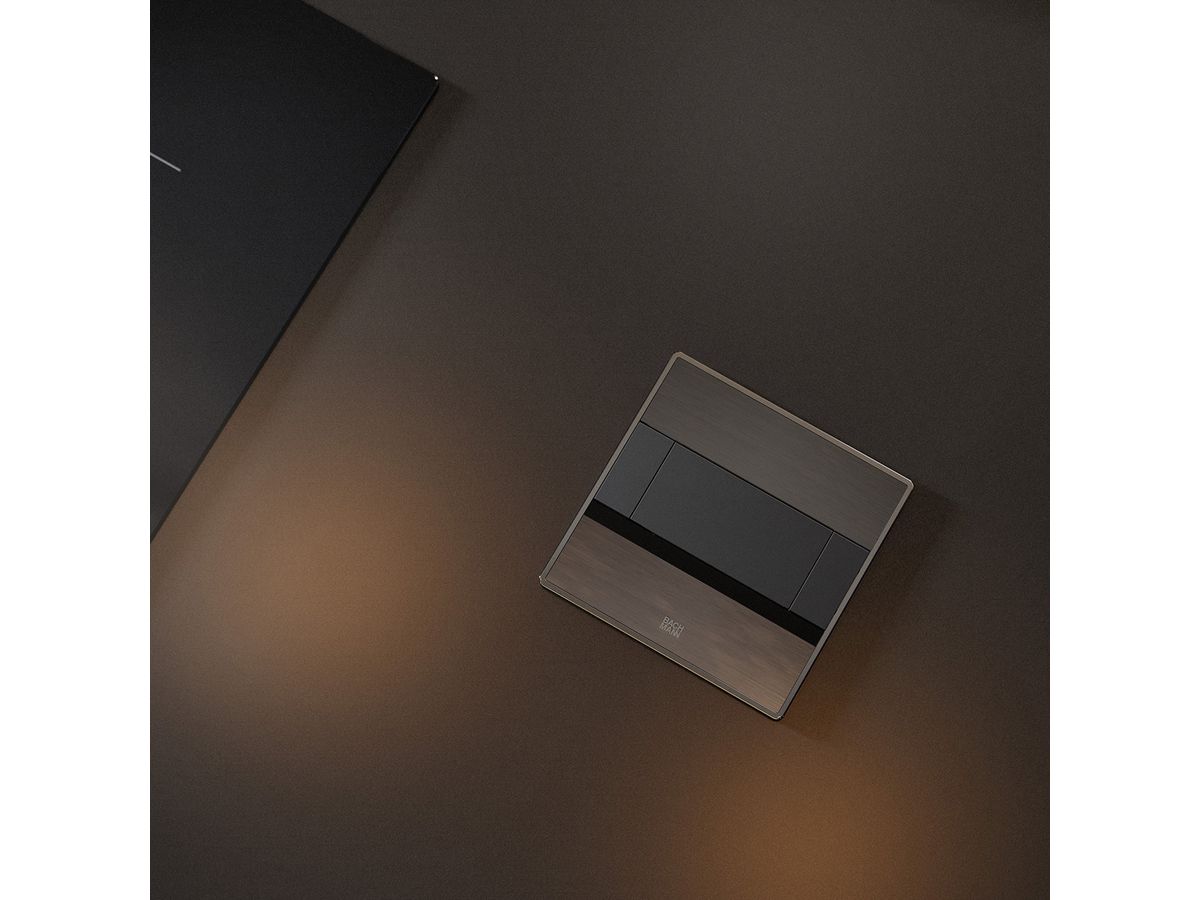 BACHMANN SENSE schwarz 2xCEE7/3, L=2,0m AEH