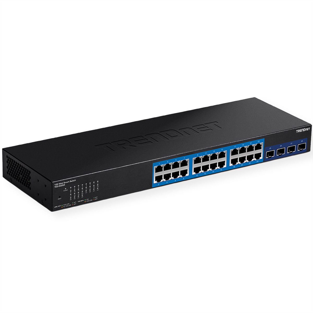 TRENDnet TEG-30284 28-Port Switch Gigabit mit 4 x 10G SFP+