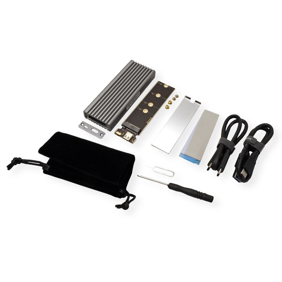 ICY BOX IB-1817M-C31 USB C Gehäuse für M.2 NVMe SSD