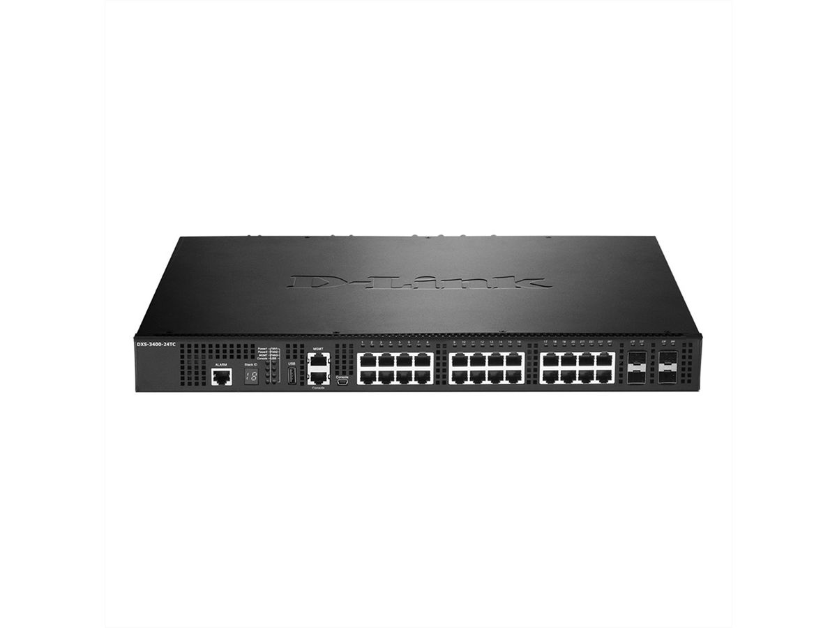 D-Link DXS-3400-24TC 24-Port Switch Layer2 Managed 10G Stack 4x Combo