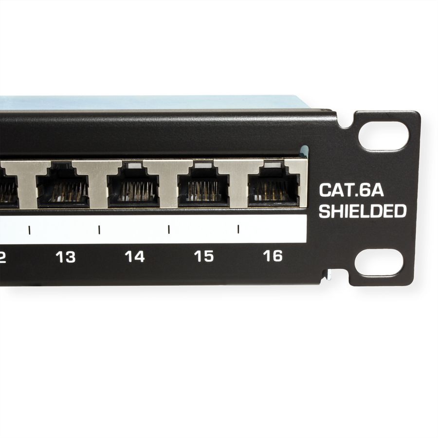 TRENDnet TC-P16C6AS Patch Panel, 16-Port Cat6a geschirmt