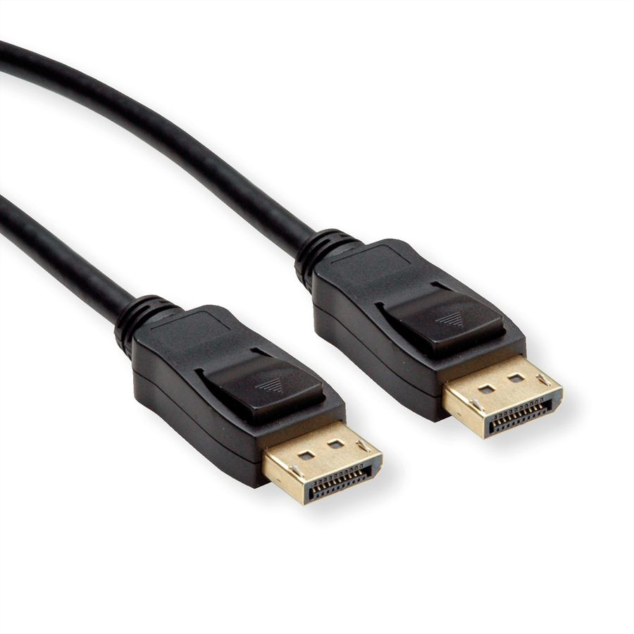 VALUE DisplayPort Kabel, v1.4, DP ST - ST, schwarz, 1,5 m
