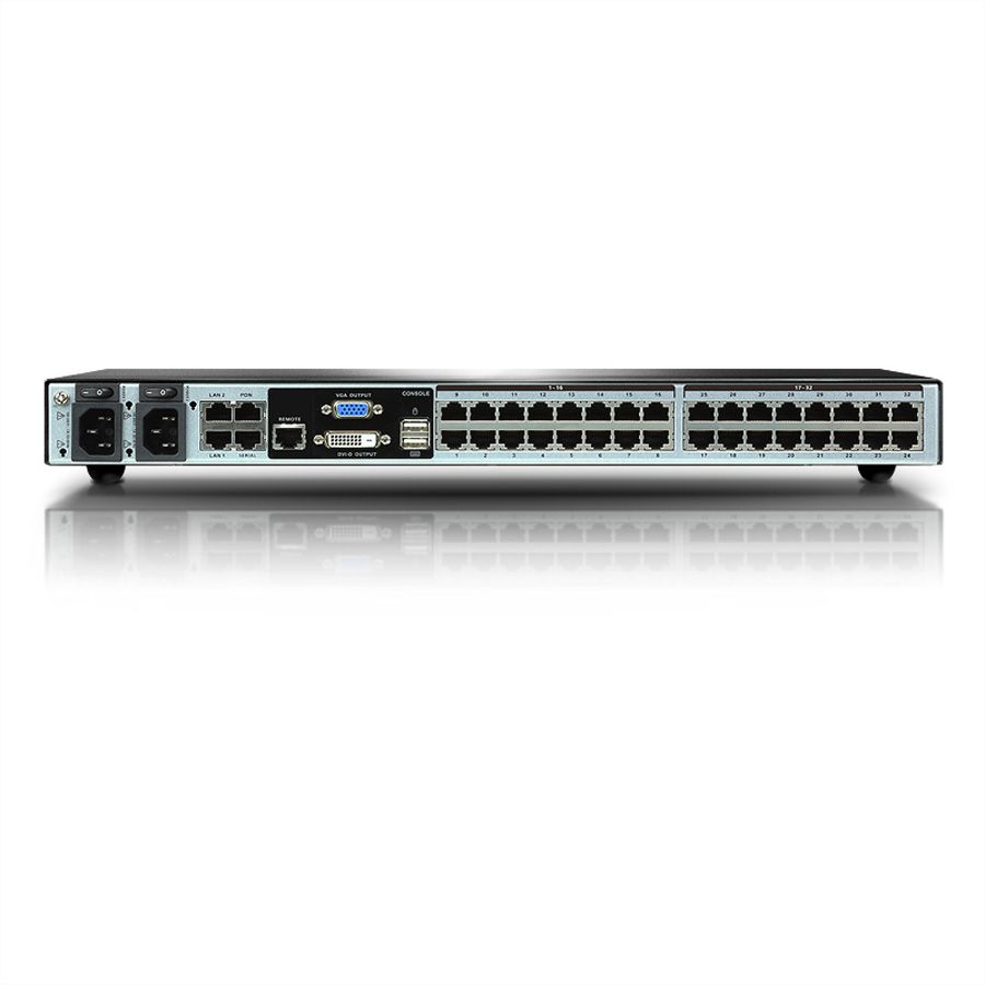 ATEN KN2132VA 32 Port CAT5 KVM IP Switch mit Virtual Media