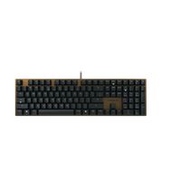 CHERRY KC 200 MX Tastatur USB QWERTY Englisch Schwarz, Bronze
