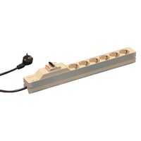 SCHROFF Schutzkontakt-Steckdosenleiste - STDL.Schutzkontakt 6D.SI-SCH.438.5L