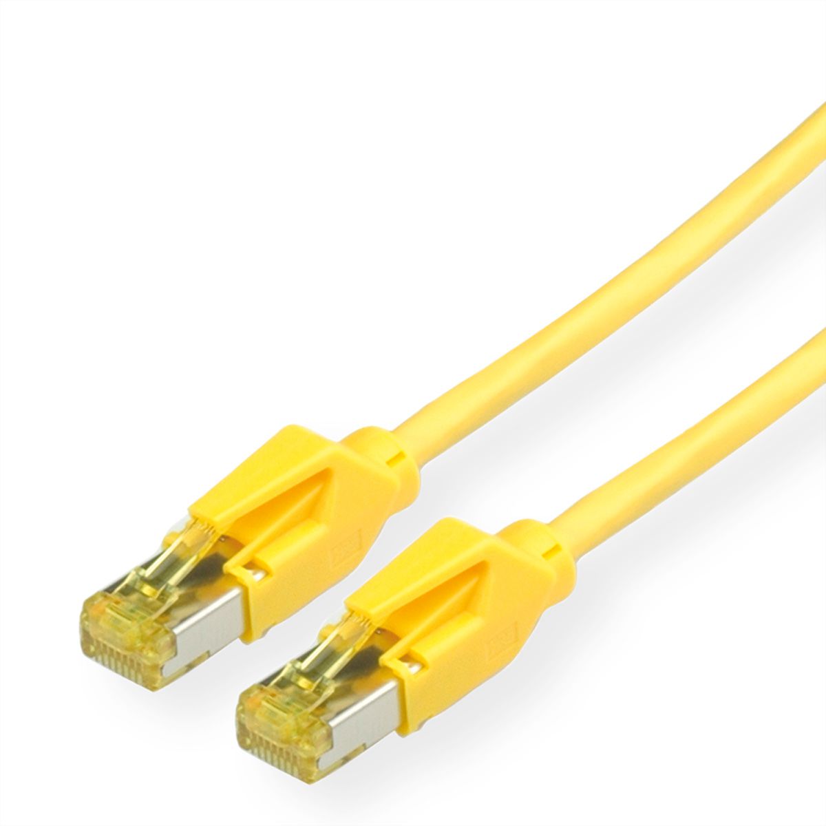 KERPEN Patchkabel Cat.6A (Class EA) S/F, MegaLine F6-90, HiRose TM31, LS0H, gelb, 20 m