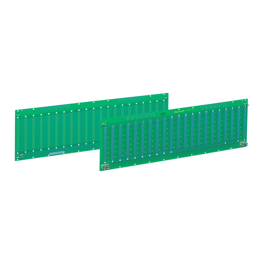 SCHROFF BUSPLATINE 3HE 10SLOT C96