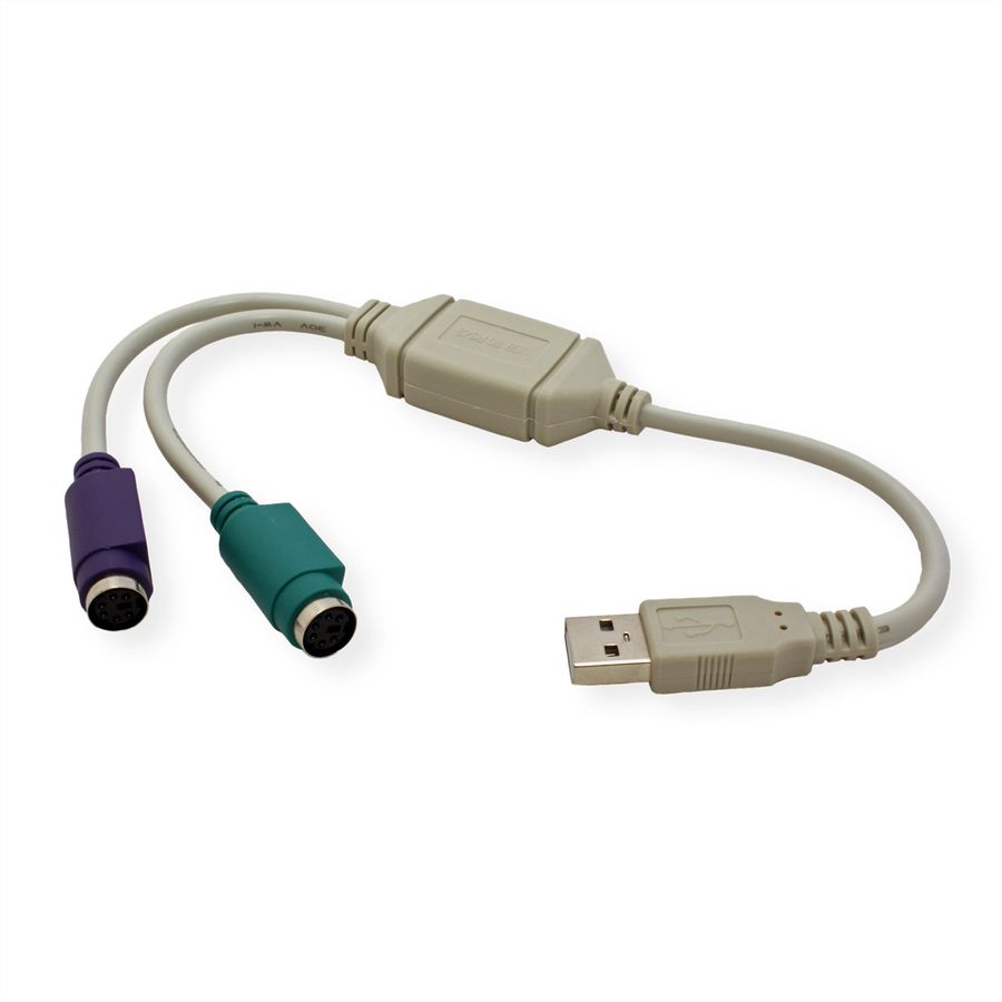 VALUE USB - 2x PS/2 Konverter