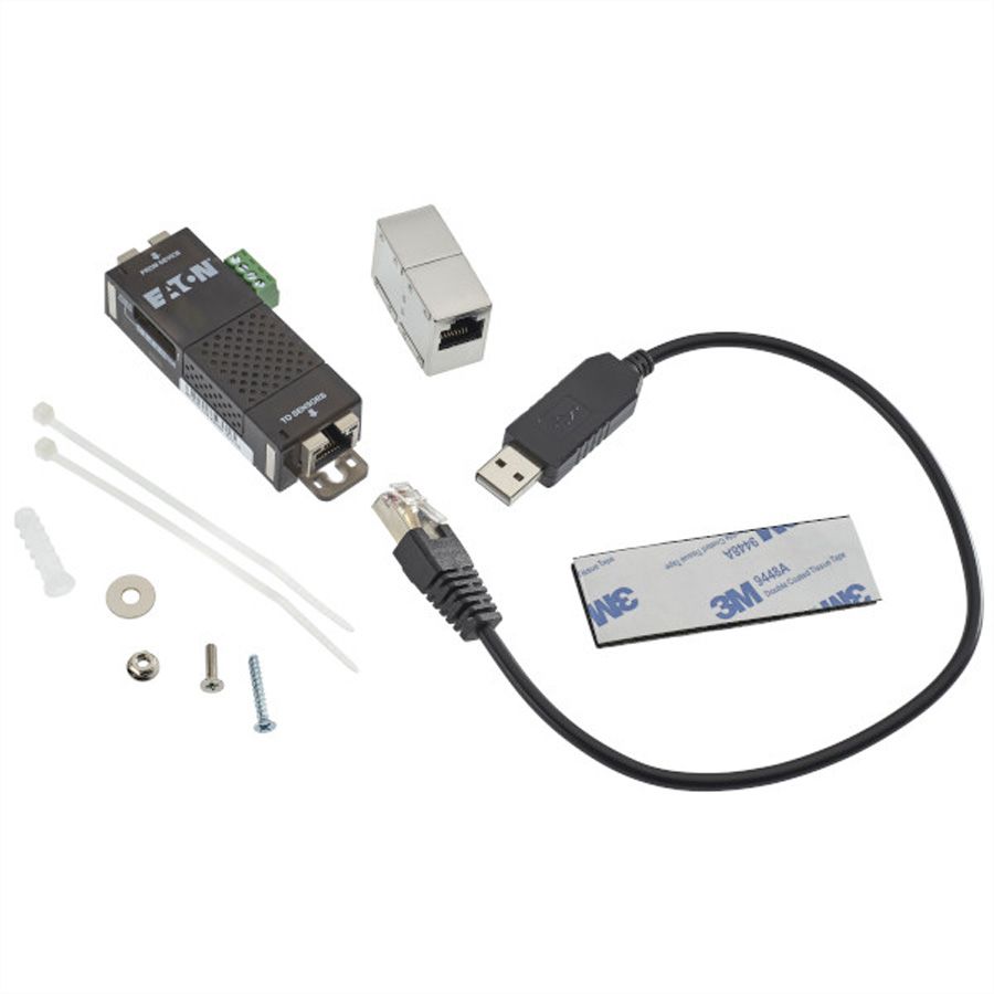 EATON EMPDT1H1C2 Temperatur- und Luftfeuchtigkeitssensor, passend zu EATON Network card