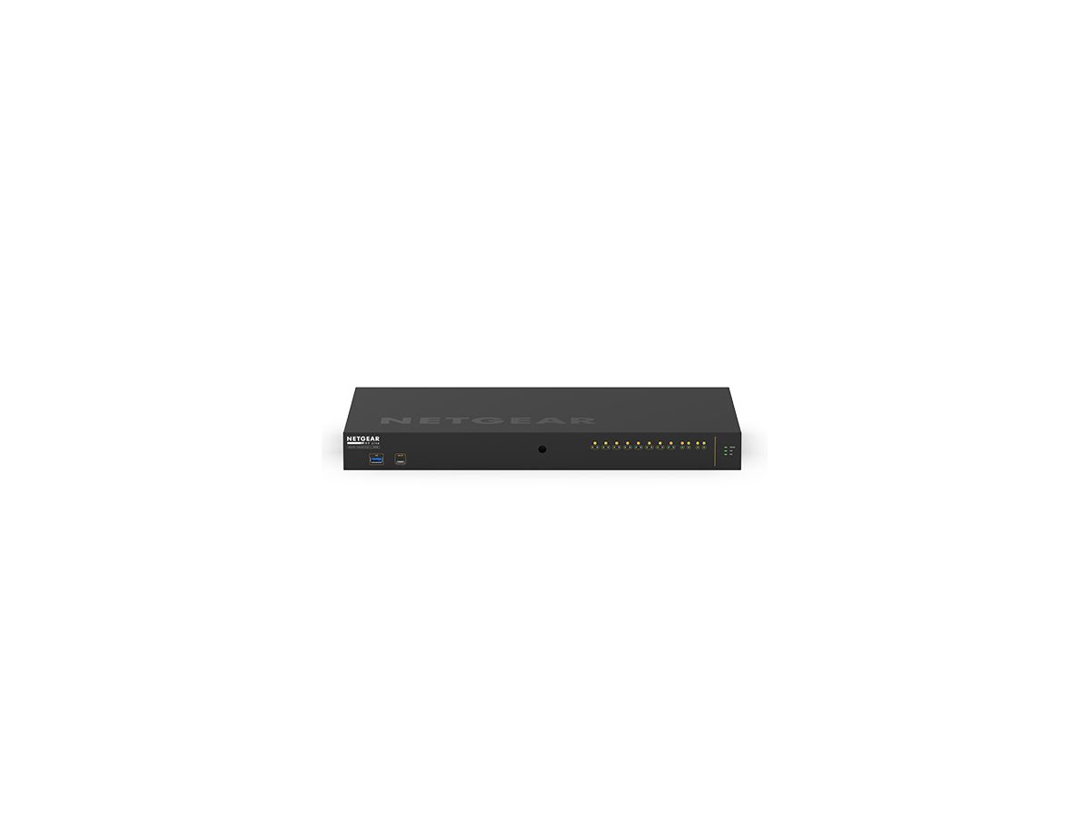 NETGEAR M4250-10G2XF-PoE++ Managed L2/L3 Gigabit Ethernet (10/100/1000) Power over Ethernet (PoE) 1U Schwarz