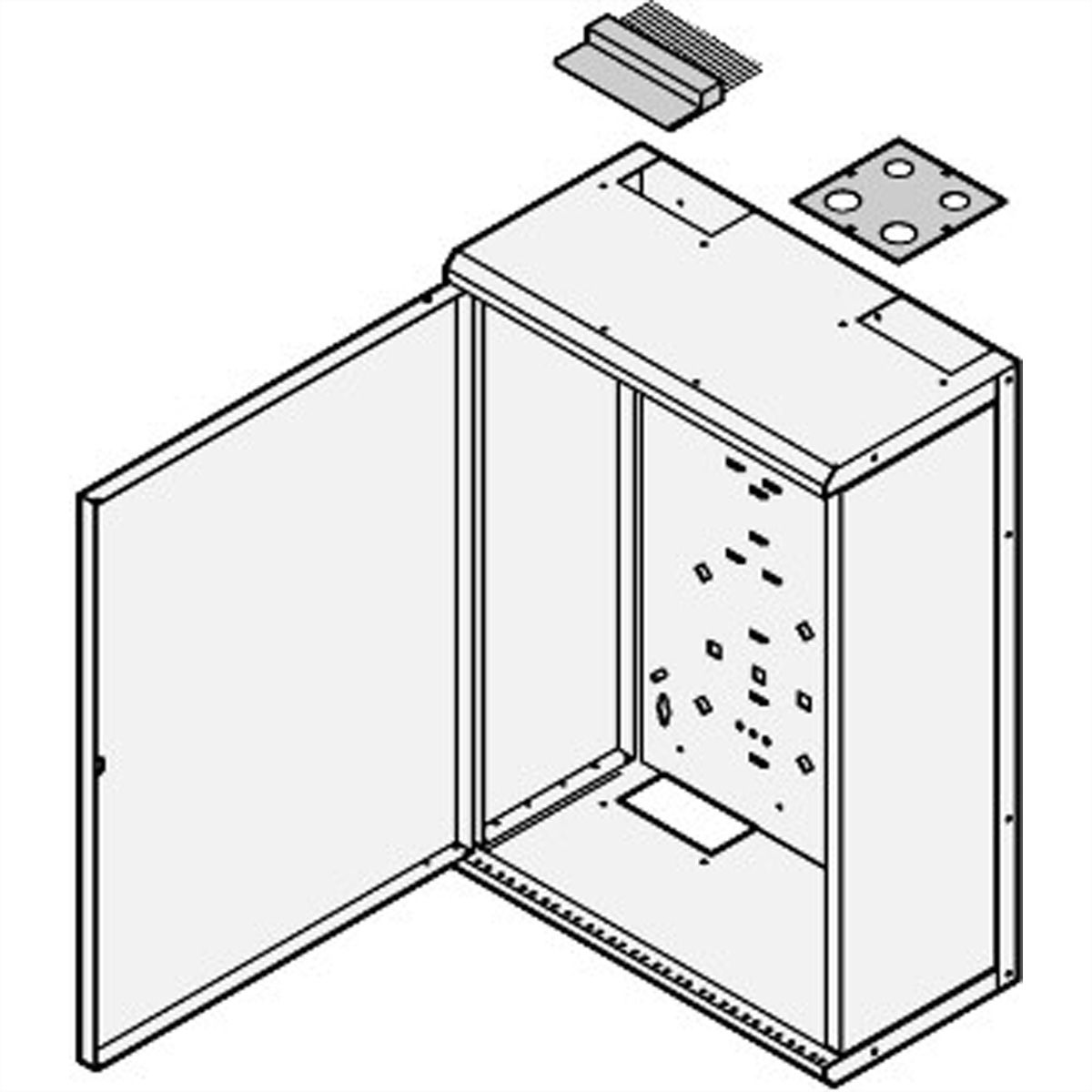 SCHROFF Grundgehäuse - GRUNDGEHAEUSE 600X425X220