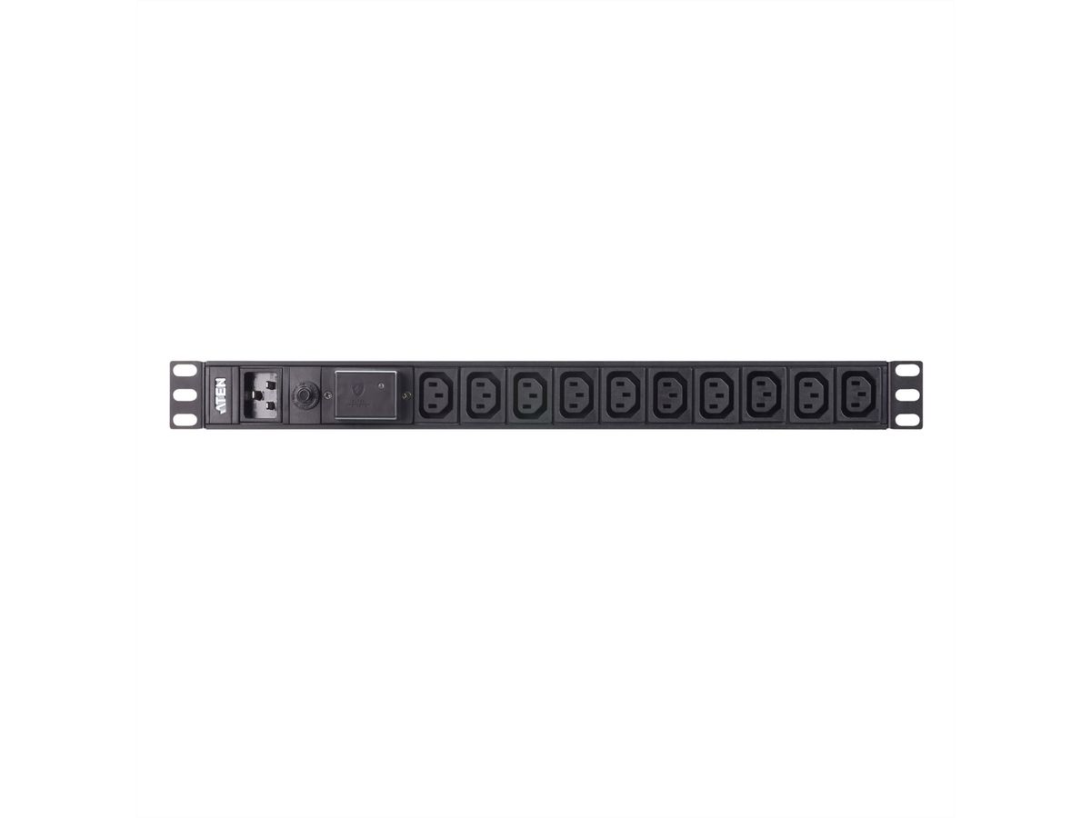 ATEN PE0210SG 1U 16A Basic PDU 10 Port