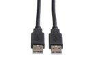 ROLINE USB 2.0 Kabel, Typ A-A, Typ A-A, schwarz, 3 m