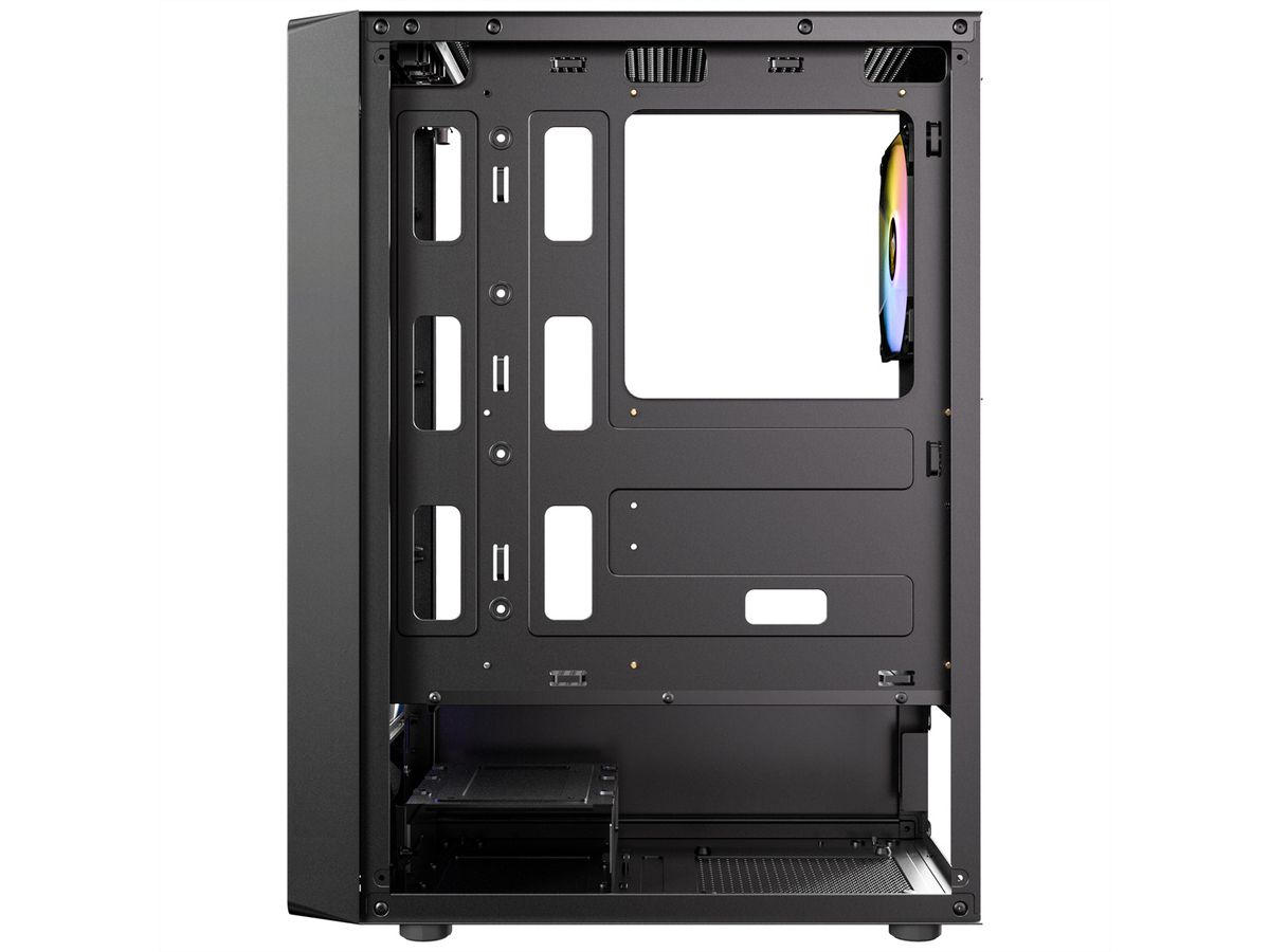 ANTEC AX26 RGB Elite PC Gehäuse Midi Tower Gaming ATX, schwarz