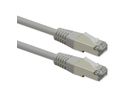 ROLINE Patchkabel Cat.6 (Class E), PoE, S/FTP (PiMF), grau, 5 m
