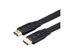 VALUE 8K HDMI Ultra HD Kabel mit Ethernet, flach, ST/ST, schwarz, 3 m