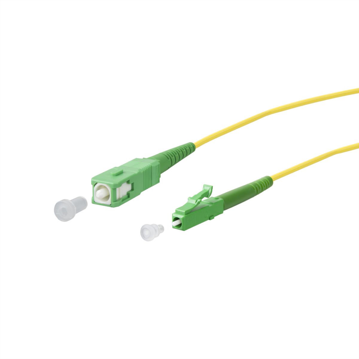 METZ CONNECT OpDAT Patchkabel, SC-S APC/LC-S APC OS2, 1 m