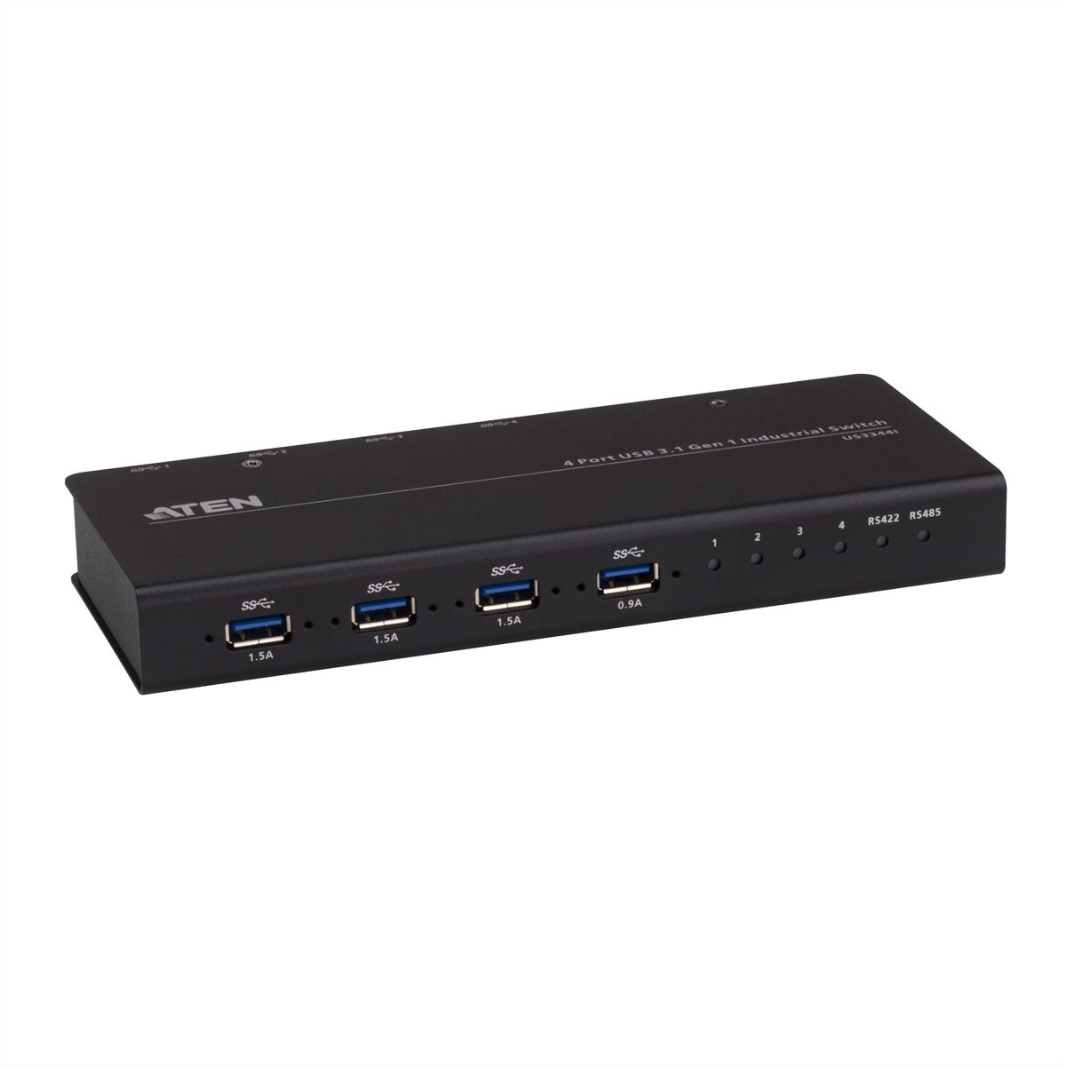 ATEN US3344i Industrie Hub Switch 4 x 4 USB 3.1 Gen 1