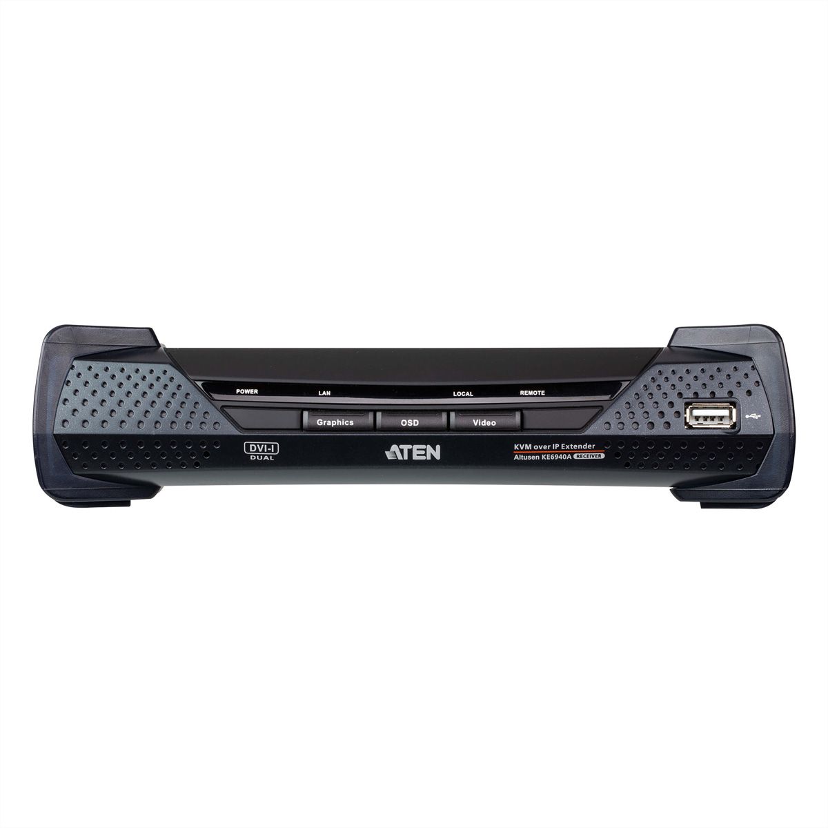 ATEN KE6940AR DVI KVM Over IP Extender nur Empfänger