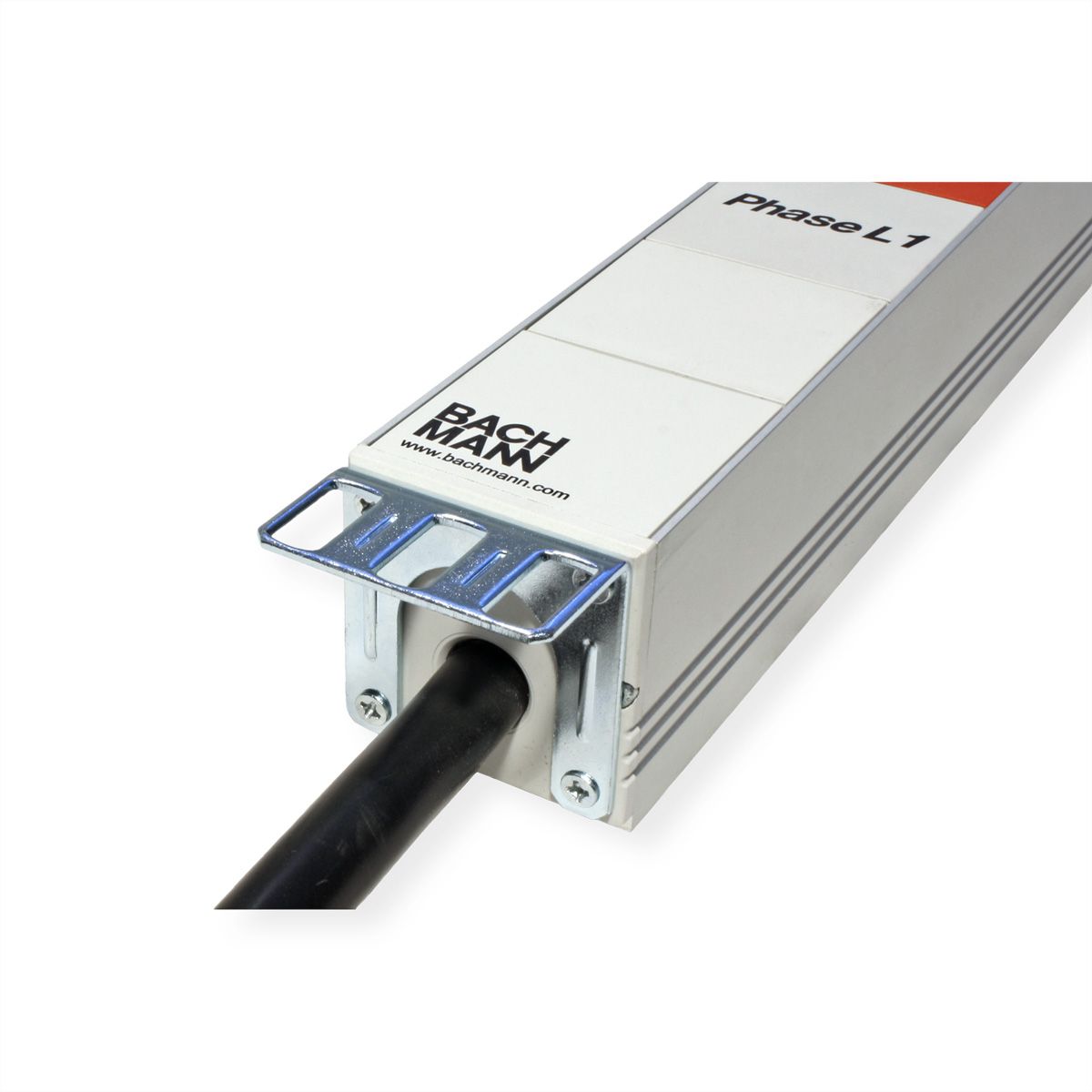 BACHMANN IT PDU ALU 1HE 36x C13 6x C19 CEE 3x16A rot