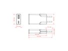 VALUE USB Charger mit Euro-Stecker, 2 Ports Typ A+C, 30W