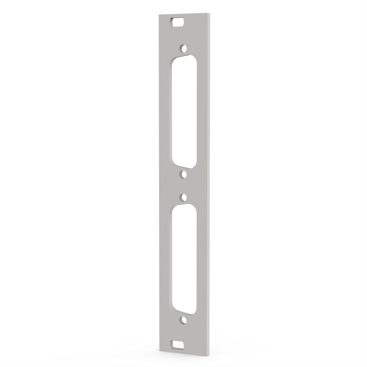 SCHROFF Frontplatte SUB-D Ausbruch - TEILFRONTPL.3HE 4TE 2X25 DC