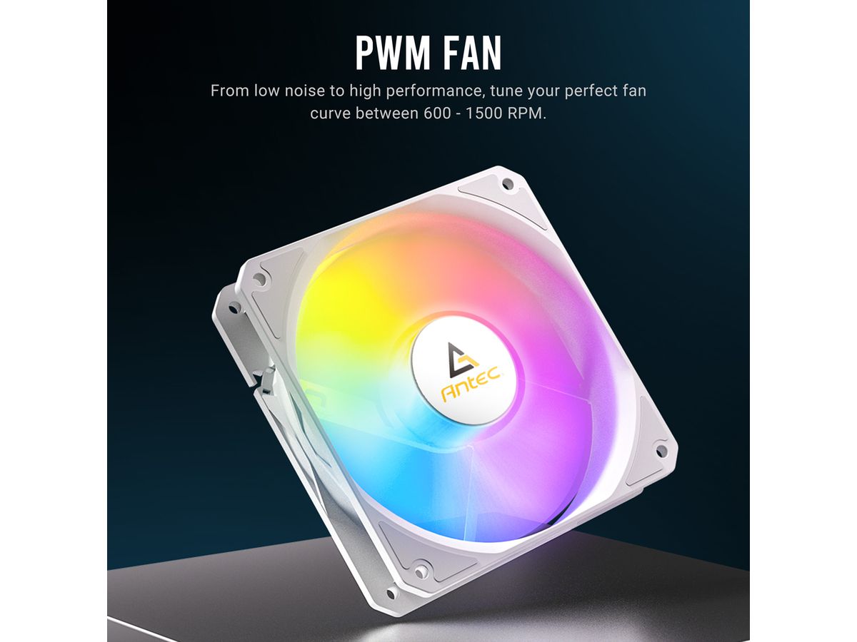 ANTEC P12R PWM ARGB REVERSE Fan PC Gehäuselüfter, schwarz