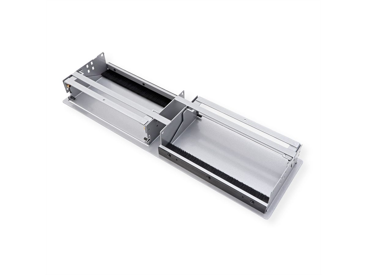 BACHMANN CONI DUO Einbaurahmen 2 x Small, grau