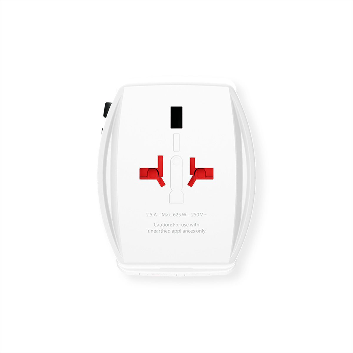 Skross MUV USB A/C 65PD Reiseadapter mit USB-C Kabel, Weltweit