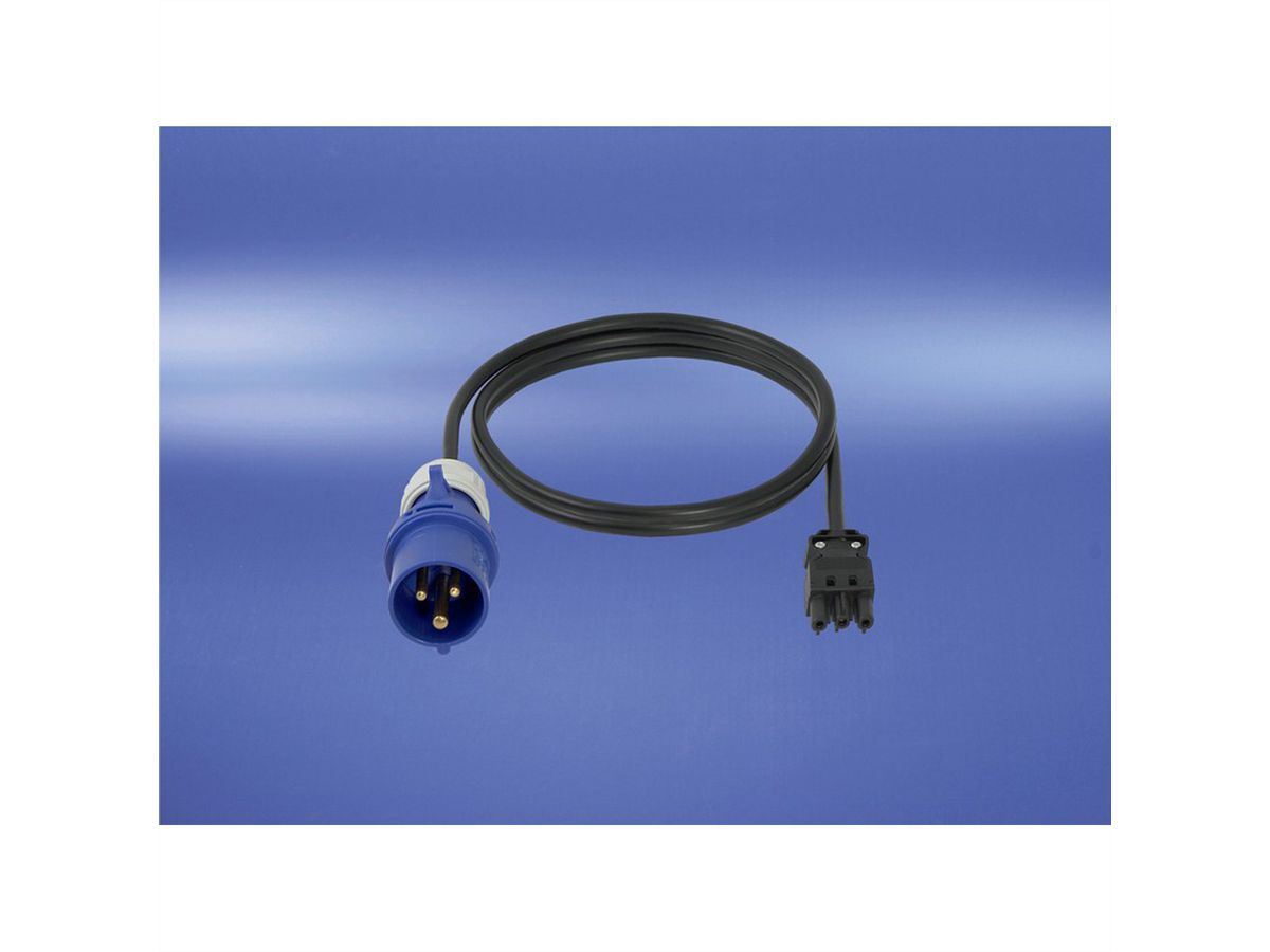 SCHROFF Anschlussleitungen für Wieland Steckdosenleisten - KABEL GST18-IEC60309 5,0M