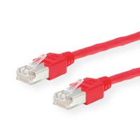 KERPEN Patchkabel Cat.5e (Class D) SF/U, MegaLine D1-20, gekreuzt, rot, 10 m