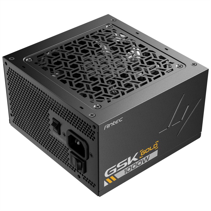 ANTEC GSK 1000 ATX3.1 1000 W Vollmodulares 80 PLUS Gold-Netzteil, schwarz