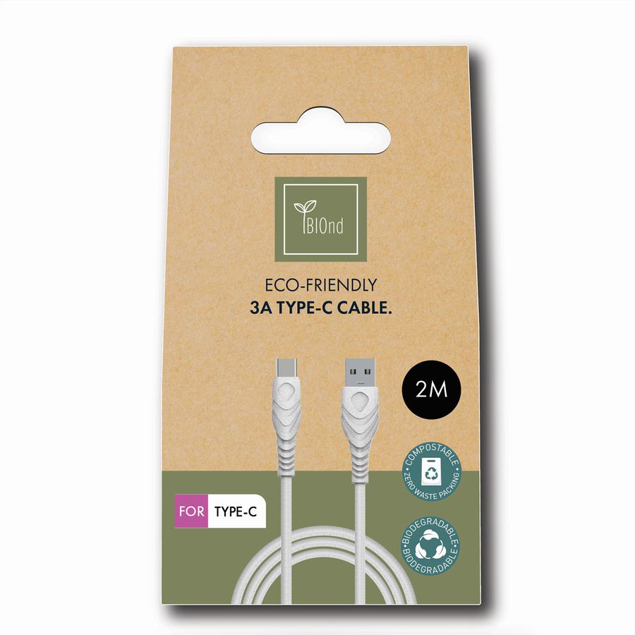 BIOnd BIO-20-TC USB-A to Type-C 3A, 2 m