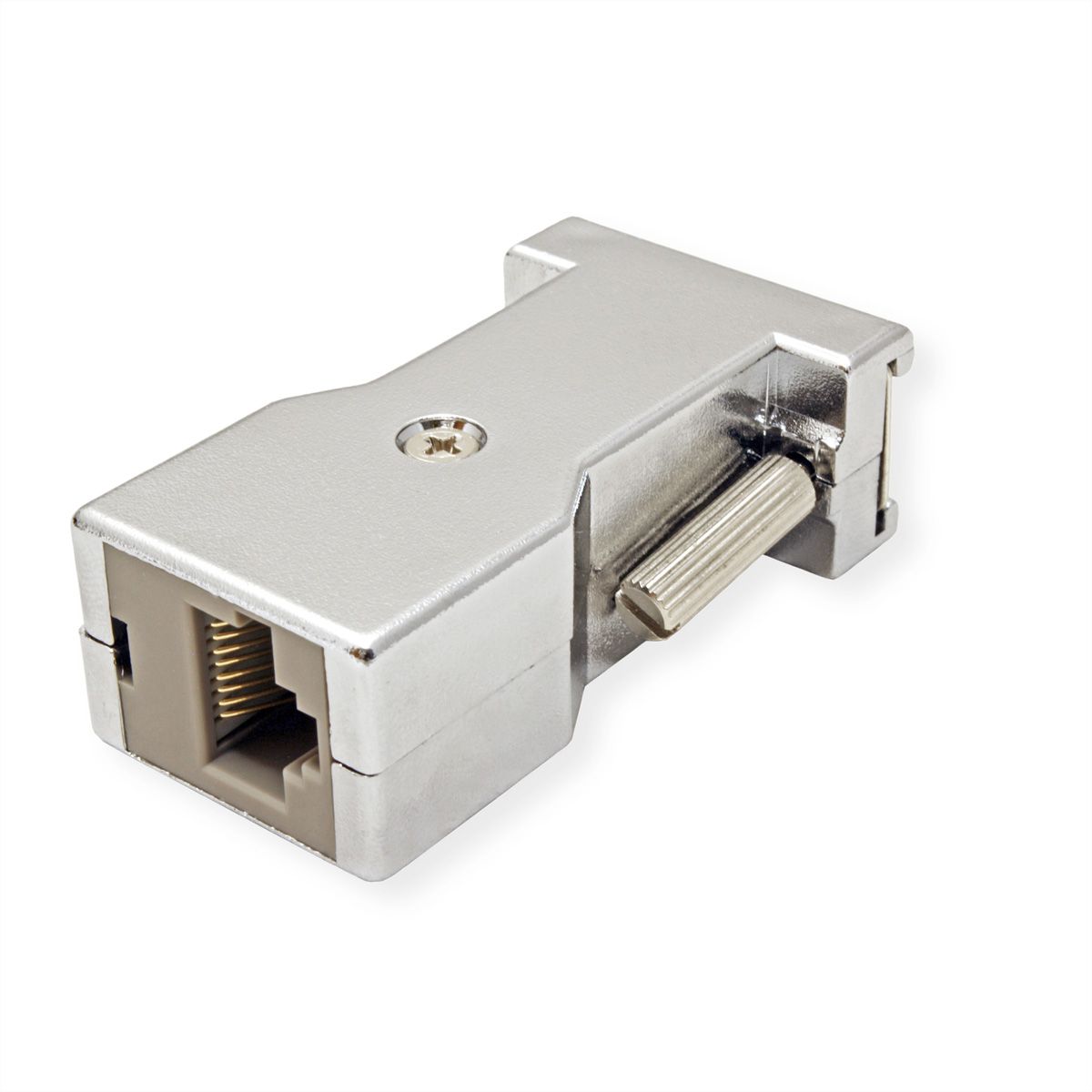 ROLINE DB9 Buchse-RJ45 Buchse 8P/8C 8Ltg., silberfarben