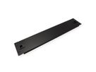 ROLINE 19"-Blindplatte Snap-in, 2 HE, schwarz