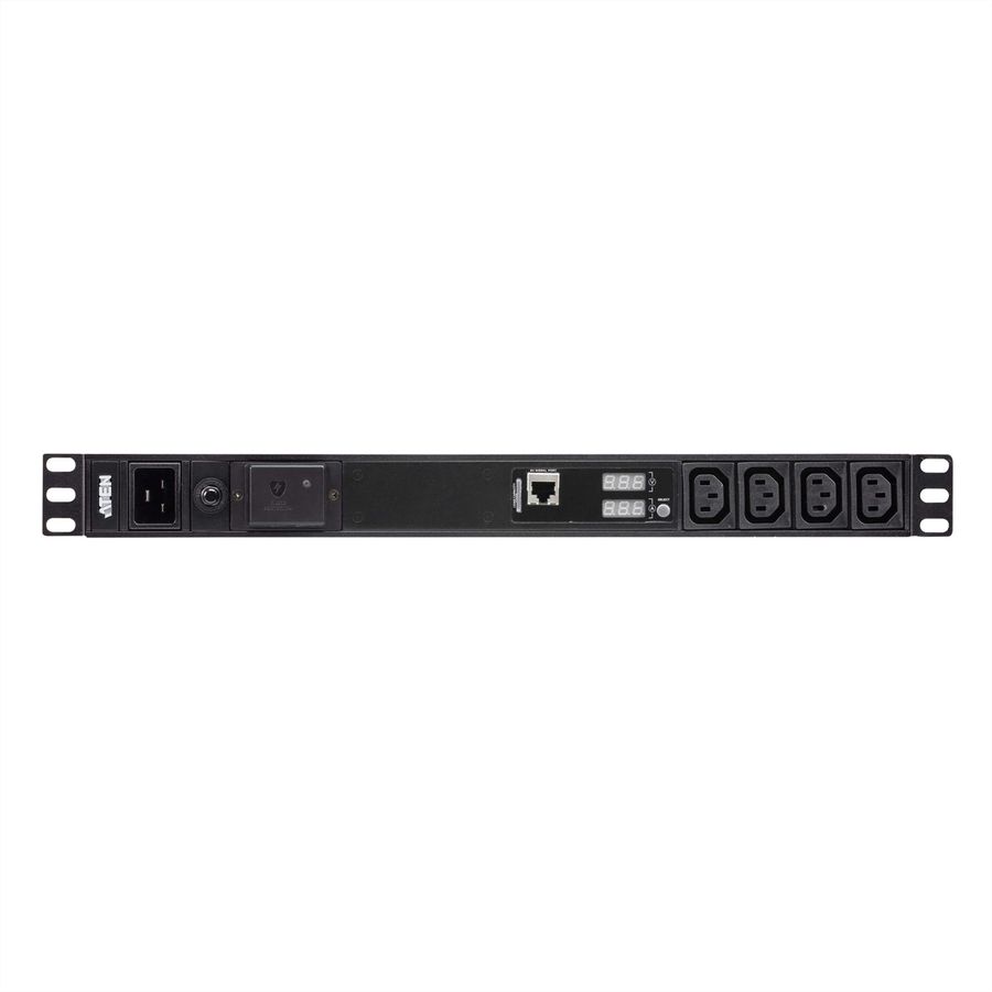 ATEN PE1218SG 1U Basis PDU mit Messfunktion und Überspannungsschutz