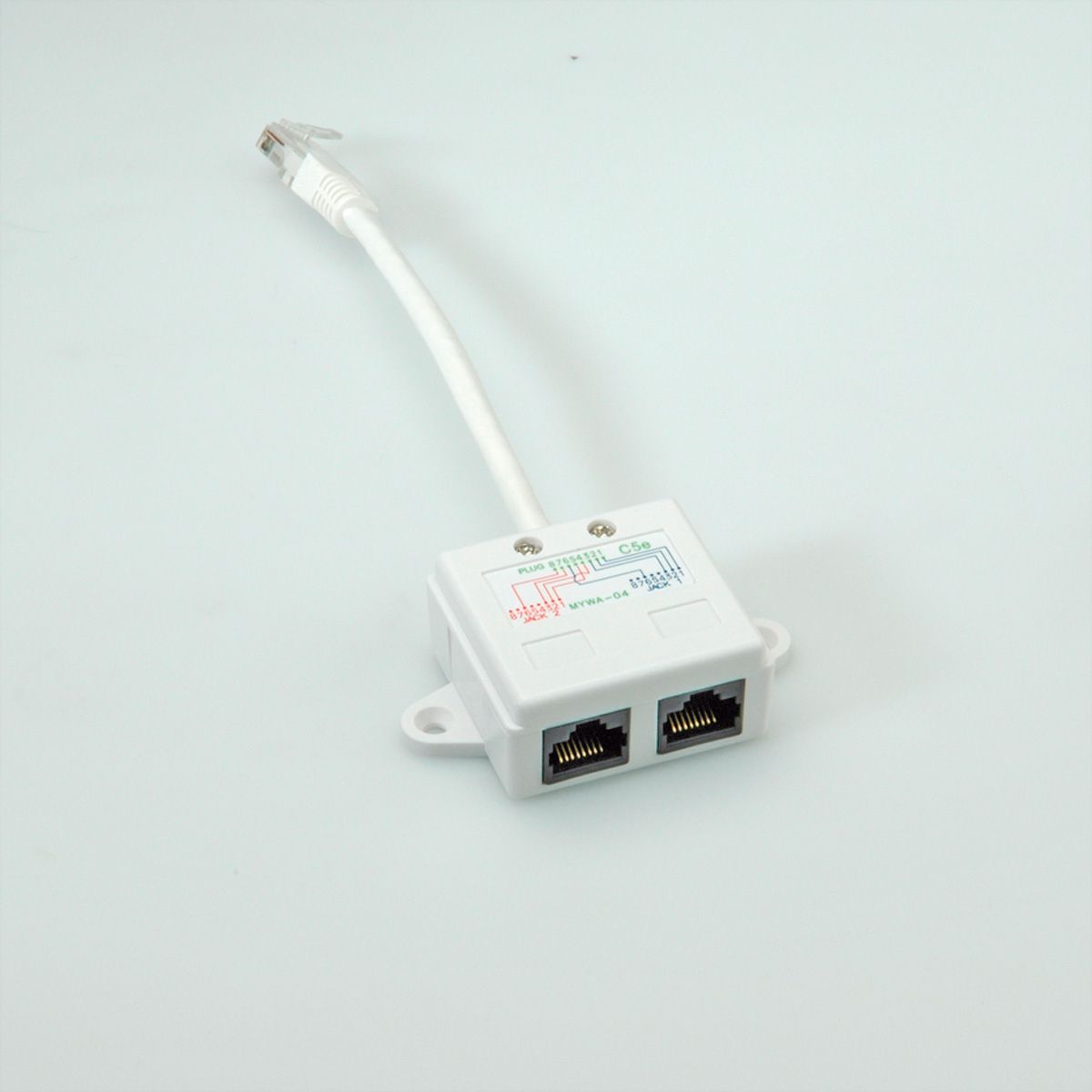 VALUE T-Adapter Cat.5e (Class D), UTP
