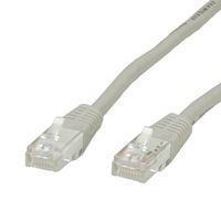 VALUE Patchkabel Cat.6 (Class E) UTP, grau, 2 m